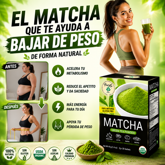 te matcha para bajar de peso