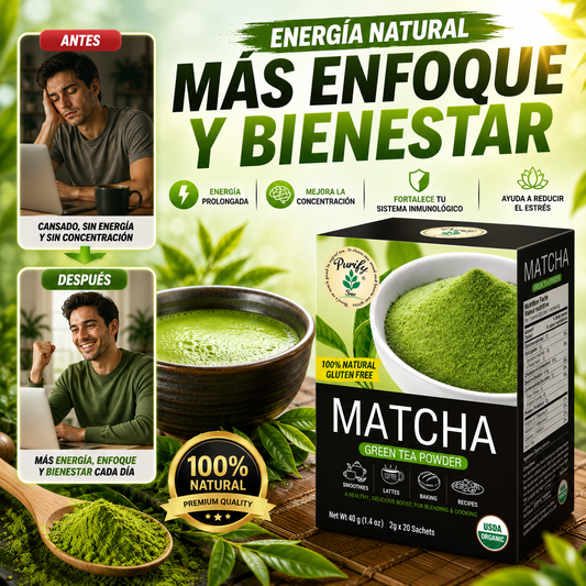 Matcha Green Tea Powder (té verde matcha en polvo